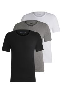 Hugo boss men's 3 on sale pack t shirt