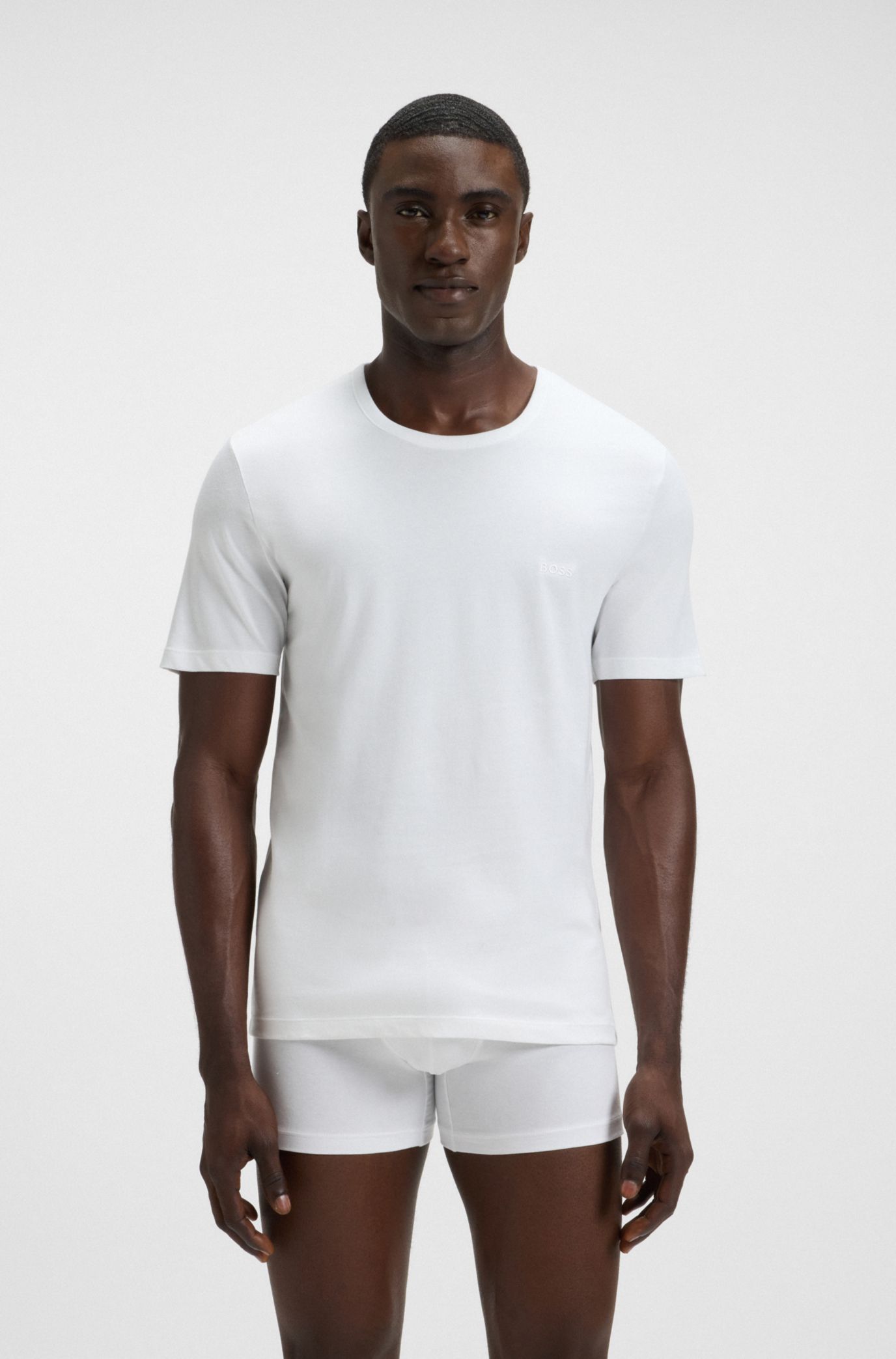 BOSS - Tシャツ3枚セット ロゴエンブロイダリー コットン