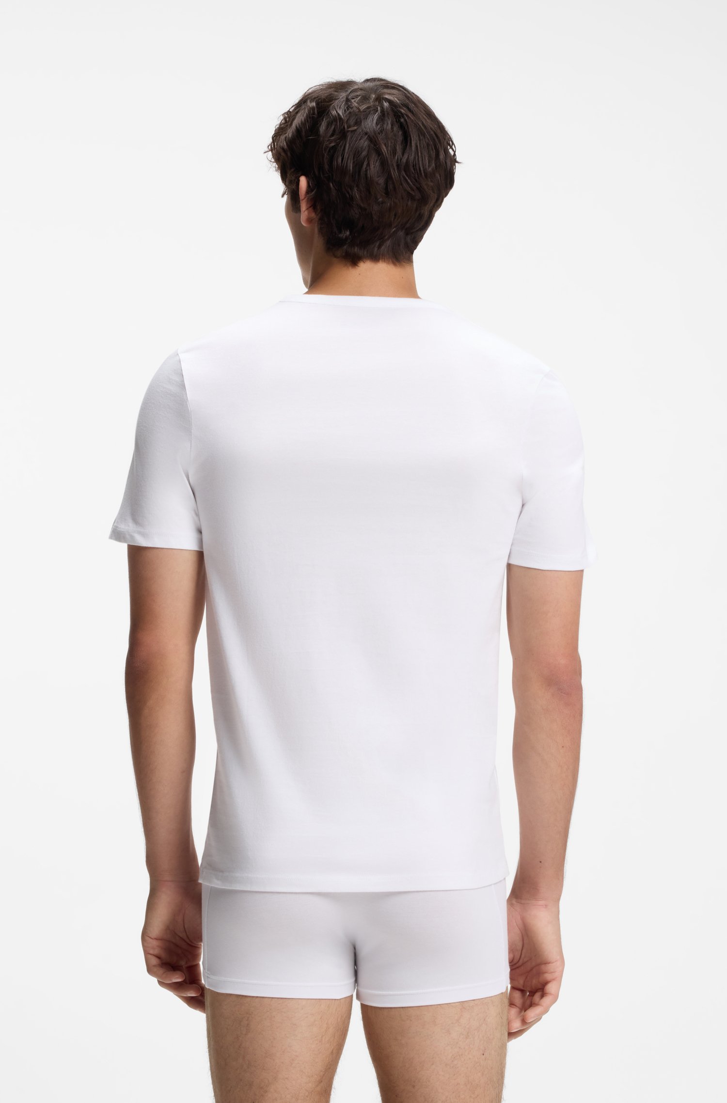 BOSS Black T-shirt rn 3p classic herr – bild 3