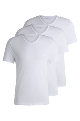 Tee shirt col discount v homme hugo boss