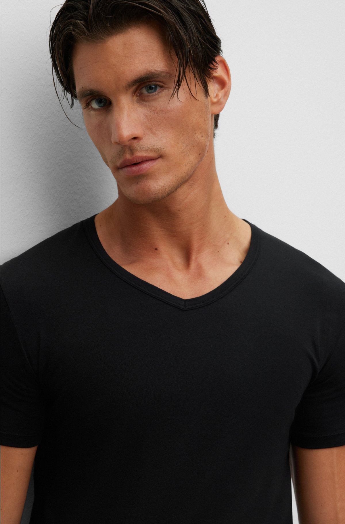 T-shirt para homem Modelo slim / Elástico