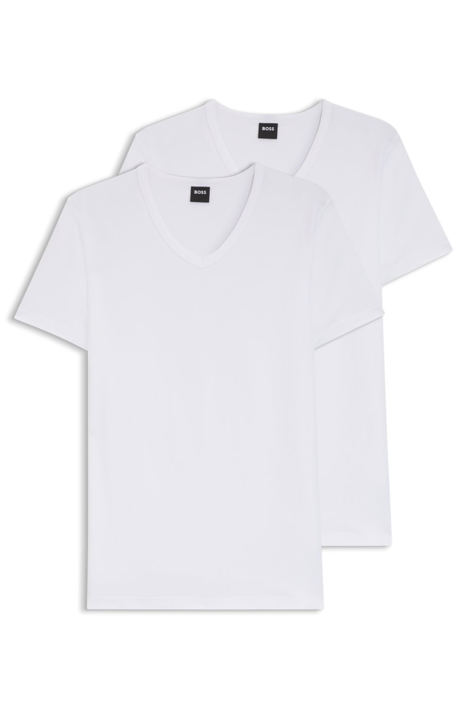 Two-pack of slim-fit stretch-cotton underwear T-shirts