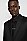 BOSS 博斯黑色珐琅条纹和刻印徽标装饰领带夹,  001_Black