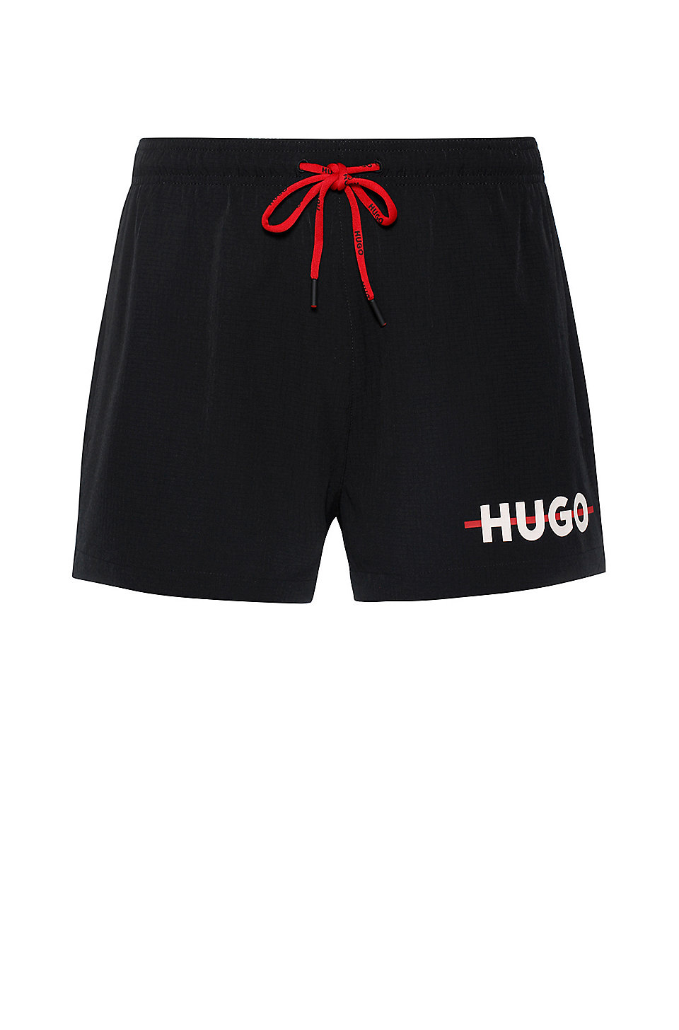 Hugo Boss Mens Long Length Quick Dry Swim Trunks 