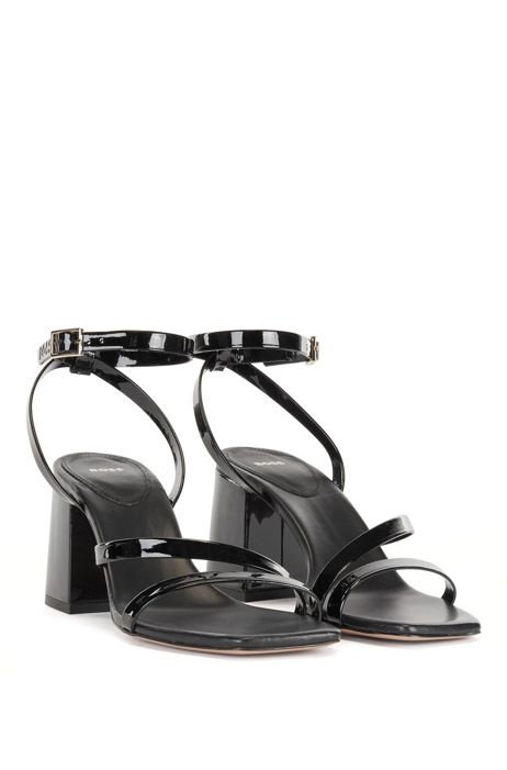 Zara Sandalen met bandjes zwart casual uitstraling Schoenen Sandalen Sandalen met bandjes 