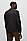 HUGO 雨果镶边徽标图案棉质混纺飞行员夹克外套,  001_Black