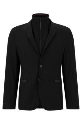 hugo boss packable jacket