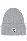 BOSS 博斯饰以山脉和徽标徽章的粗针织毛线帽,  041_Silver