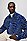 BOSS 博斯大款版型系列主题图案拉链领抓绒运动衫,  429_Medium Blue