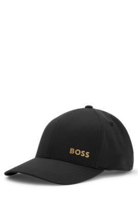 Vader fontein segment BOSS - Stretch-canvas cap with high-definition logo