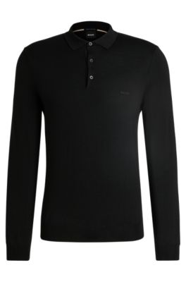 Hugo boss deals merino wool polo