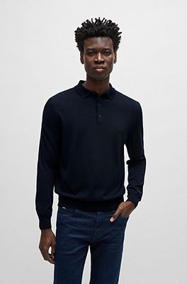 Hugo boss hot sale polo sweater