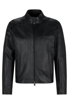 aanwijzing Analytisch verzending BOSS - Bomber jacket in leather