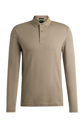 Levi's Men's Relaxed Fit Three Tone L/S Polo Shirt 