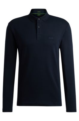 Long sleeve polo 2025 shirts hugo boss