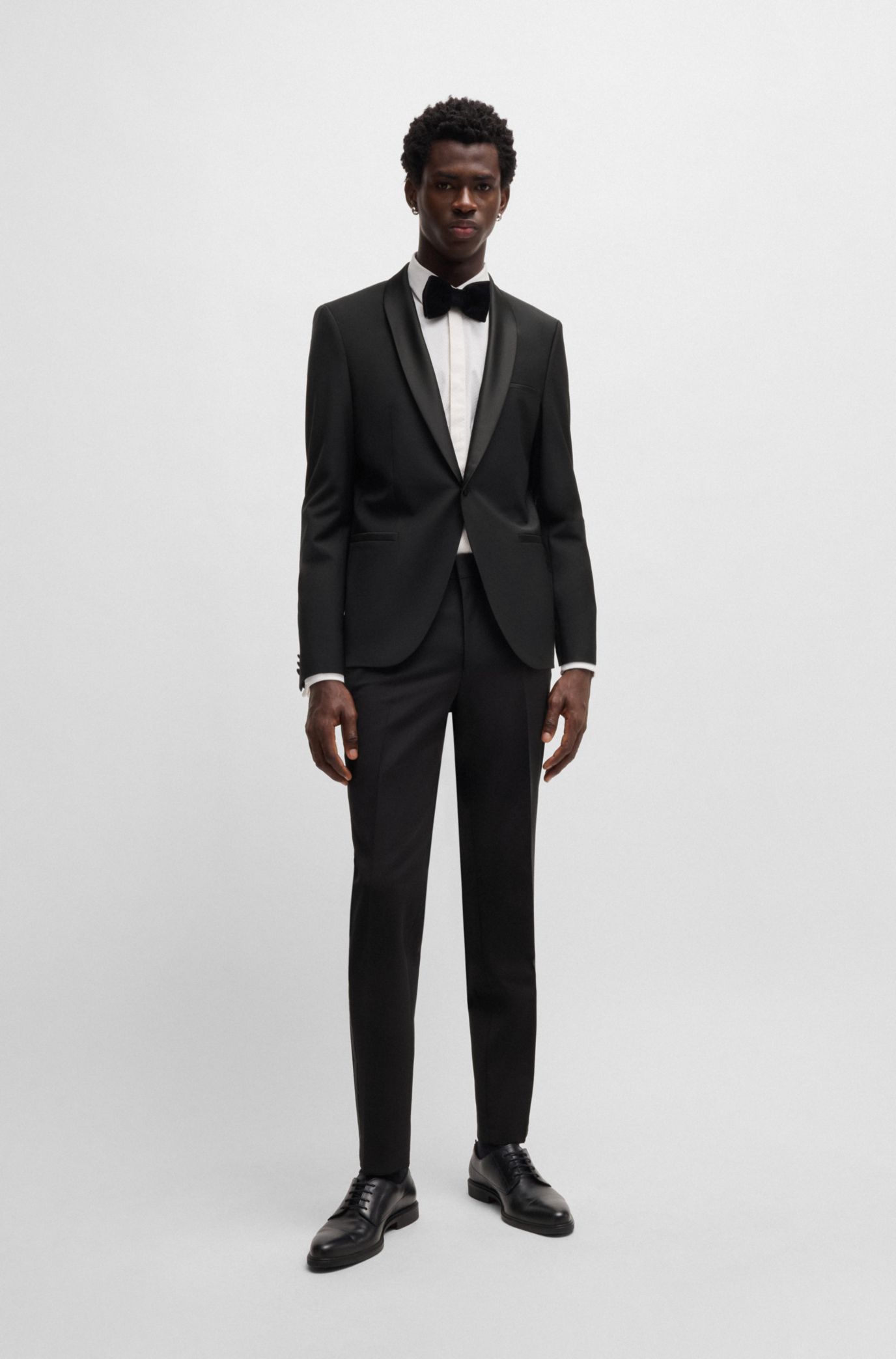 Extra slim hot sale tuxedo pants