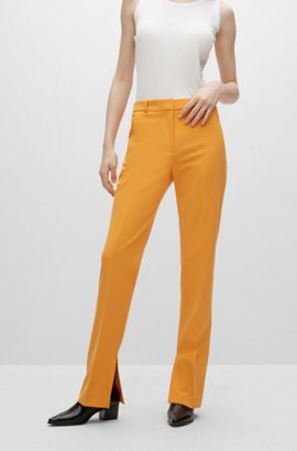Mode Broeken 7/8-broeken Hugo Boss 7\/8-broek licht Oranje elegant 