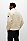 BOSS 博斯同色装饰棉质毛绒面料拉链运动衫,  131_Open White