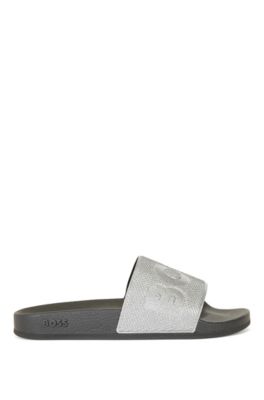 hugo boss slide sandals