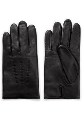 Undercover Leder Handschuhe aus Leder mit Wolle in Braun für Herren Herren Accessoires Handschuhe 