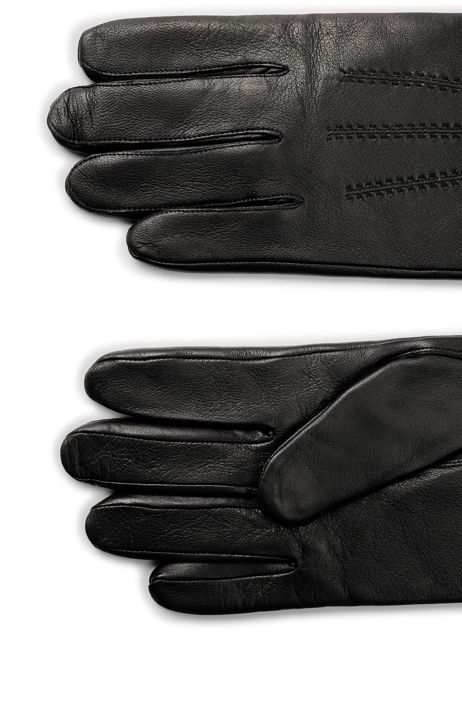Heren Accessoires voor voor Handschoenen voor Giorgio Armani Kasjmier Kasjmier Handschoenen in het Blauw voor heren 