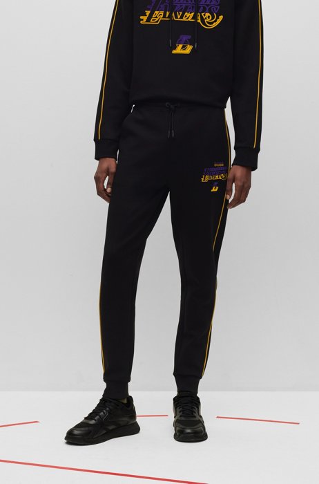 BOSS & NBA pantaloni della tuta in misto cotone, NBA Lakers
