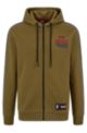 BOSS & NBA cotton-blend zip-up hoodie, NBA Generic