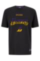 BOSS & NBA T-Shirt aus Stretch-Baumwolle, NBA Lakers