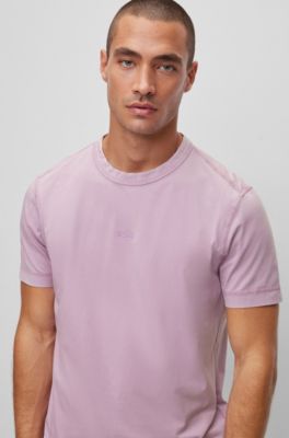 hugo boss purple t shirt