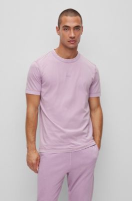 hugo boss purple t shirt