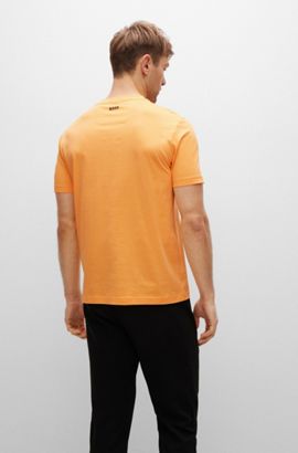 BOSS Orange Mens Tacket Brandeed Crew Tshirt 