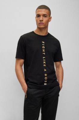 black hugo boss tshirt