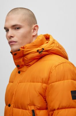 orange hugo boss jacket