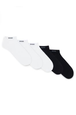 BOSS - Five-pack of ankle socks in a cotton blend