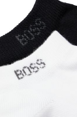 Calze alla caviglia in confezione da cinque , Bianco / Nero