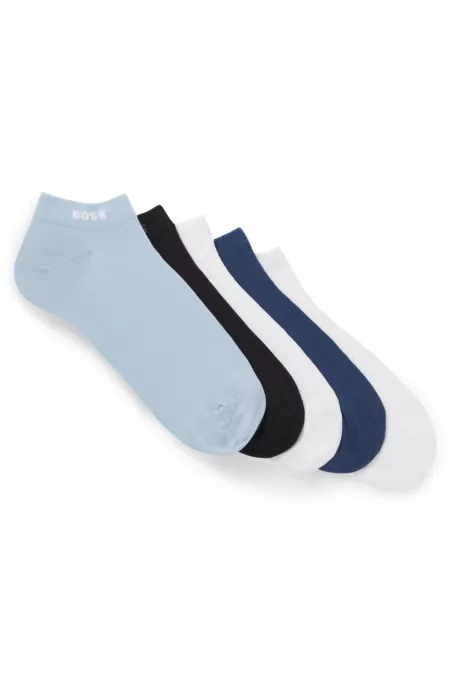 Five-pack of ankle-length socks