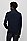 BOSS 博斯徽标饰片混合材质夹棉夹克外套,  404_Dark Blue