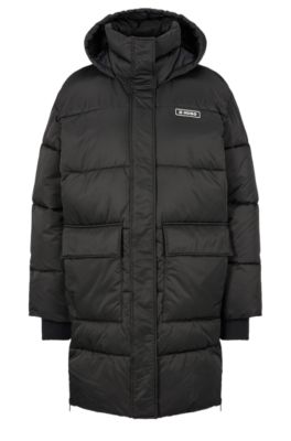 hugo boss padded coat