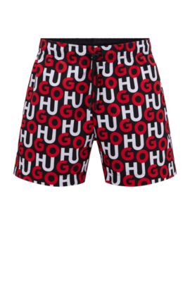 Logo Looks Gemustert Herren Hugo Boss