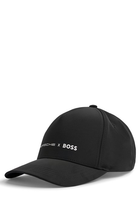 Porsche x BOSS water-repellent cap, Black