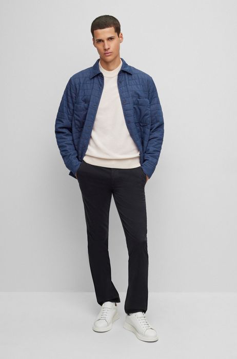 MEN FASHION Jackets Jean Pull&Bear overshirt Navy Blue L discount 59% 