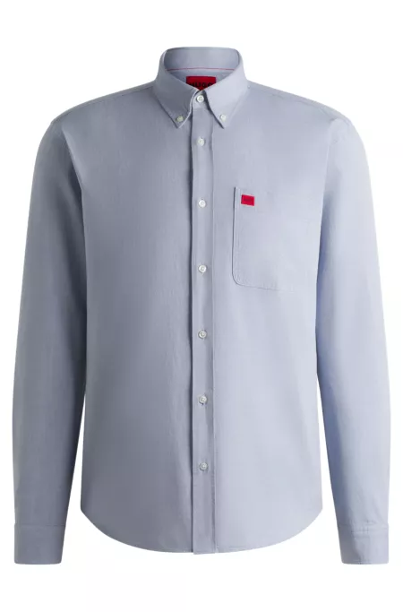 Slim-fit shirt in Oxford cotton