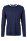 BOSS 博斯棉质和羊毛混纺长袖 T 恤,  404_Dark Blue