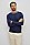 BOSS 博斯棉质和羊毛混纺长袖 T 恤,  404_Dark Blue