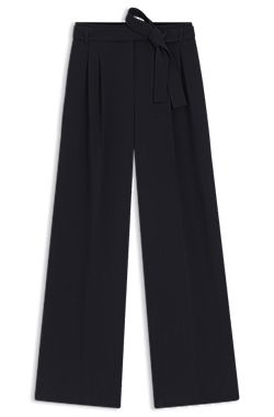 Relaxed-Fit Hose aus japanischem Krepp