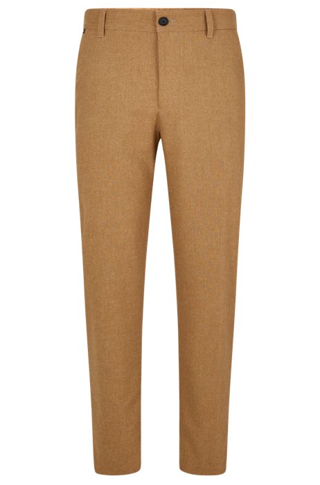 Fashion Trousers Stretch Trousers Zara Basic Stretch Trousers brown casual look 