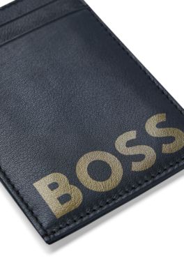Leather Card Case With Id Window