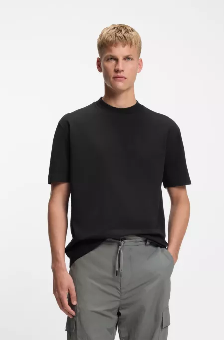 Oversized-fit T-shirt in cotton jersey