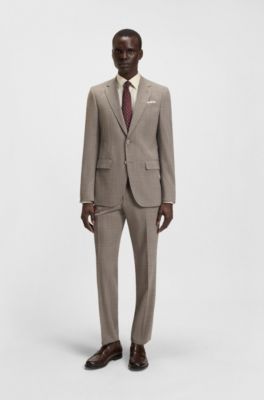 Regular-fit shirt in easy-iron cotton poplin, White