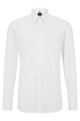 hugo boss poplin shirt
